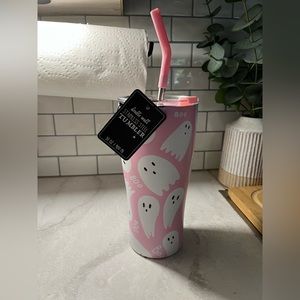 Pink Ghost Tumbler